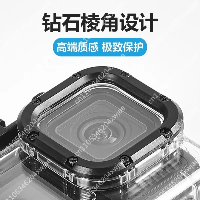 Waterproof Housing Case with Bracket for Phone Camera Underwater Diving Shell Accessory