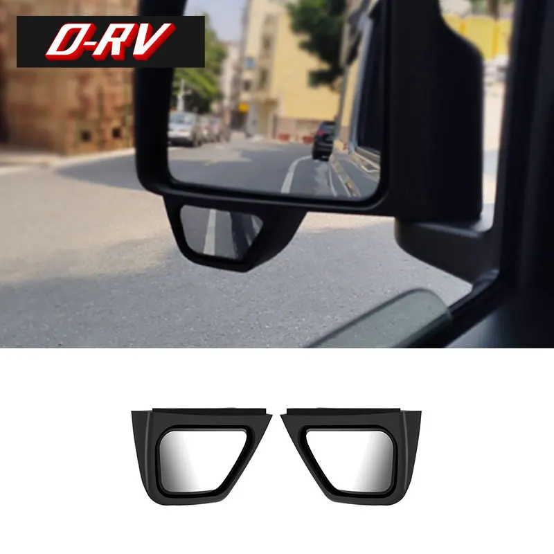 For Suzuki Jimny 2019 2020 2021 JB64 JB74W 2PCS Car Wide Angle Rear Side Mirror View Auxiliary Blind Spot Auto Accessories