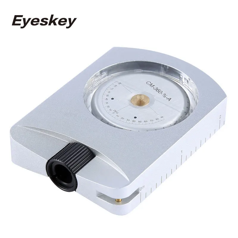 Eyekey OP007 altimetro di avvistamento professionale in alluminio clinometro misurazione pendenza/altezza argento