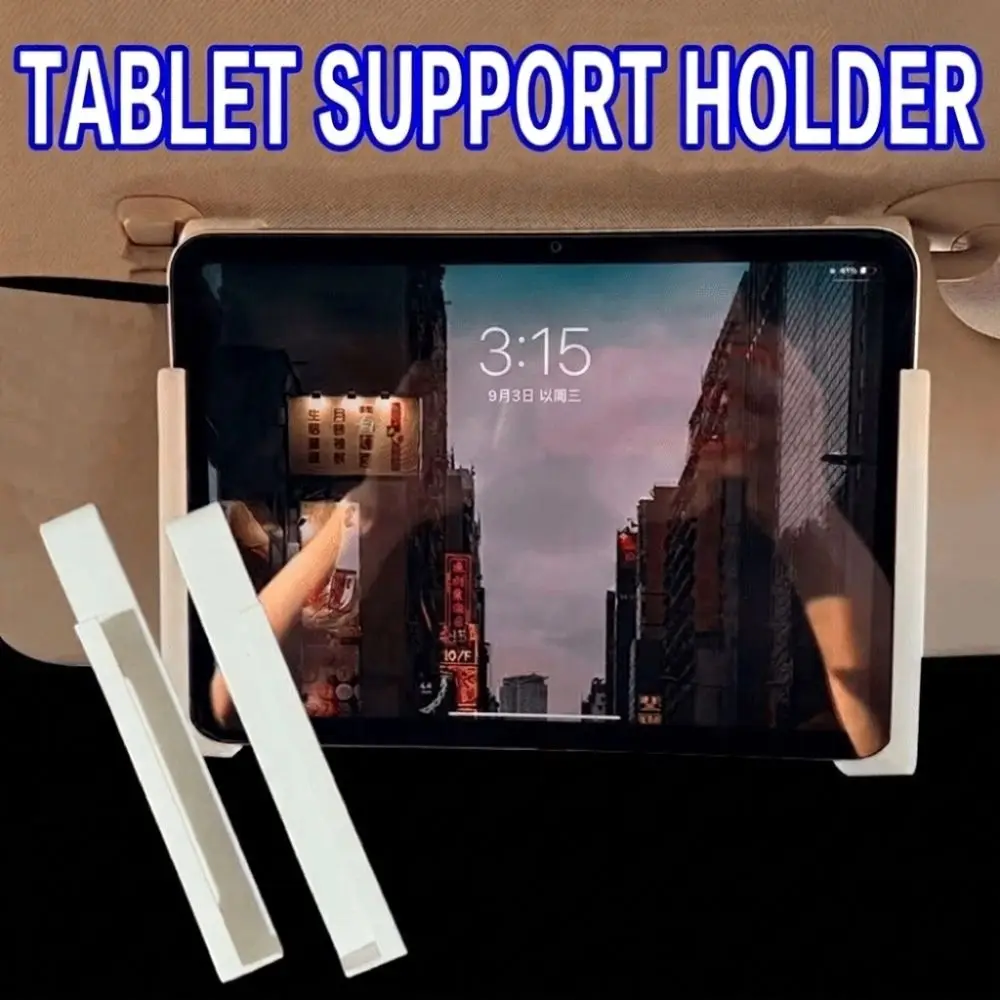 Durable Universal Car Tablet Holder Shockproof Anti Shake Tablet Stand Adjustable Anti Slip Universal Car Mount Video Watching