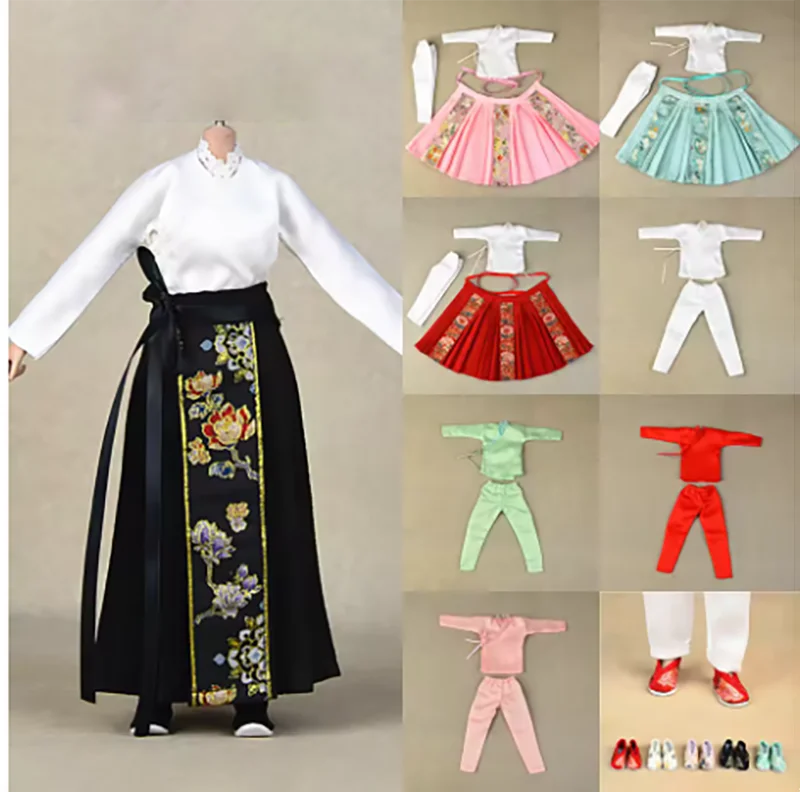 Women'S Accessories Flannels - 1/6 Scale Chinese Women Ancient Hanfu