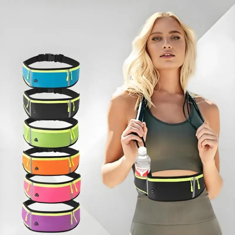 

Simple Running Waist Pack Waterproof Belt Bag Phone Bag Casual Fanny Packs For Daily Outdoors Casual Hiking