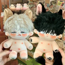 20cm Korean BL Manhwa Dolls Low Tide in Twilight Euihyun Taeju Plush Naked Doll Soy Cartoon Dolls Toys Cotton Stuffed Doll Xmas