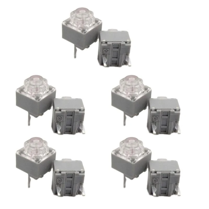 6x6x7,2 мм микроэлементы мыши мыши Huano Microswitch 10 миллионов щелчков 2pins 2pcs/10pcs
