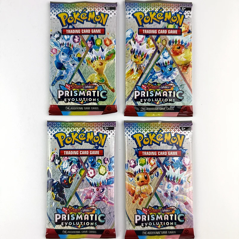 10/20 Pcs 포켓몬 카드 Prismatic 151 Evolutions 영어 부스터 배틀 포켓몬 카드 게임 Carte Trading Collection Cards