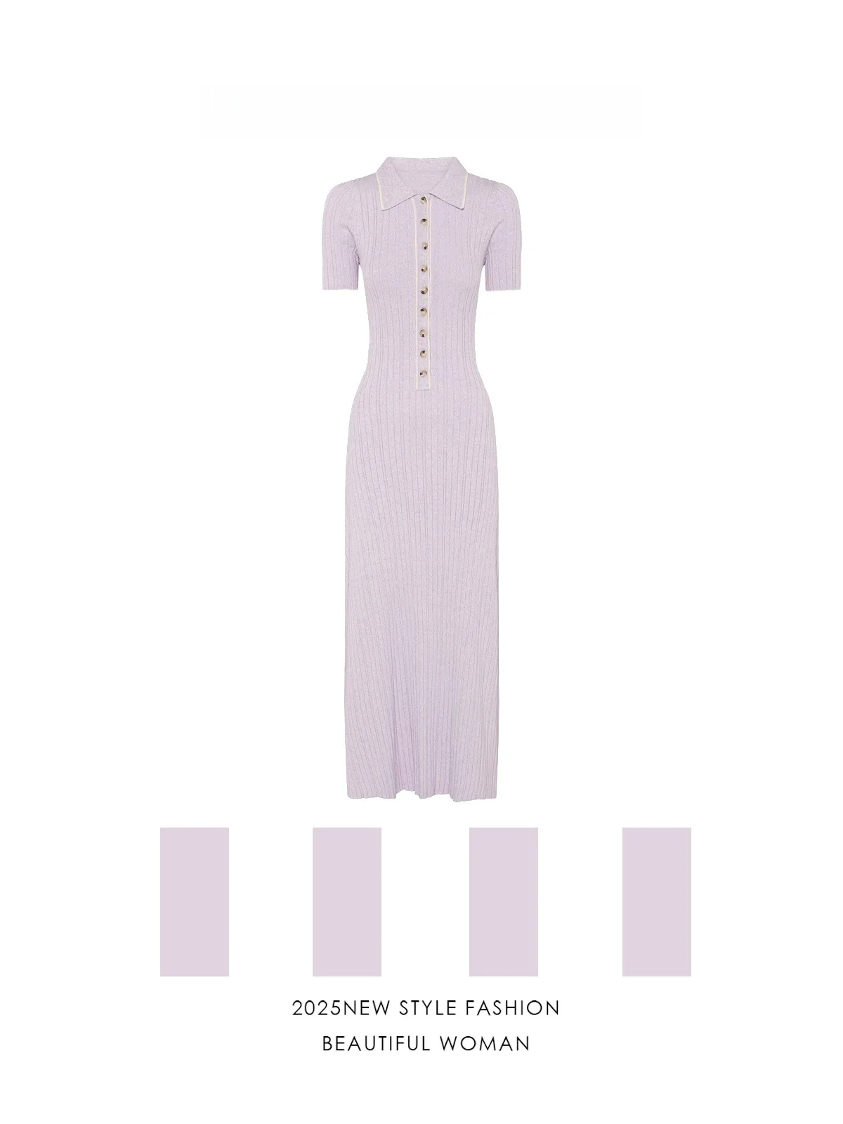 

Новая женская трикотажная юбка Knoinghead: облегающая, длинная, с высокой талией, А-силуэт, однотонная, летняя