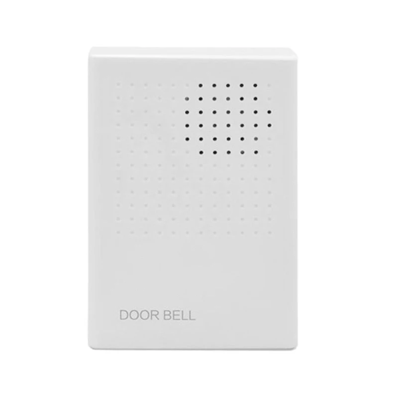 Timbre de puerta con cable para oficina, sistema de Control de acceso de seguridad para el hogar, color blanco, 12V de CC