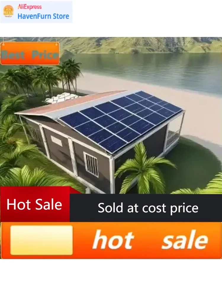 

Акция! Ограниченное предложение! Скидка! Передвижной модульный мини-дом на продажу, 20-футовый модульный дом - на 2-3 человека