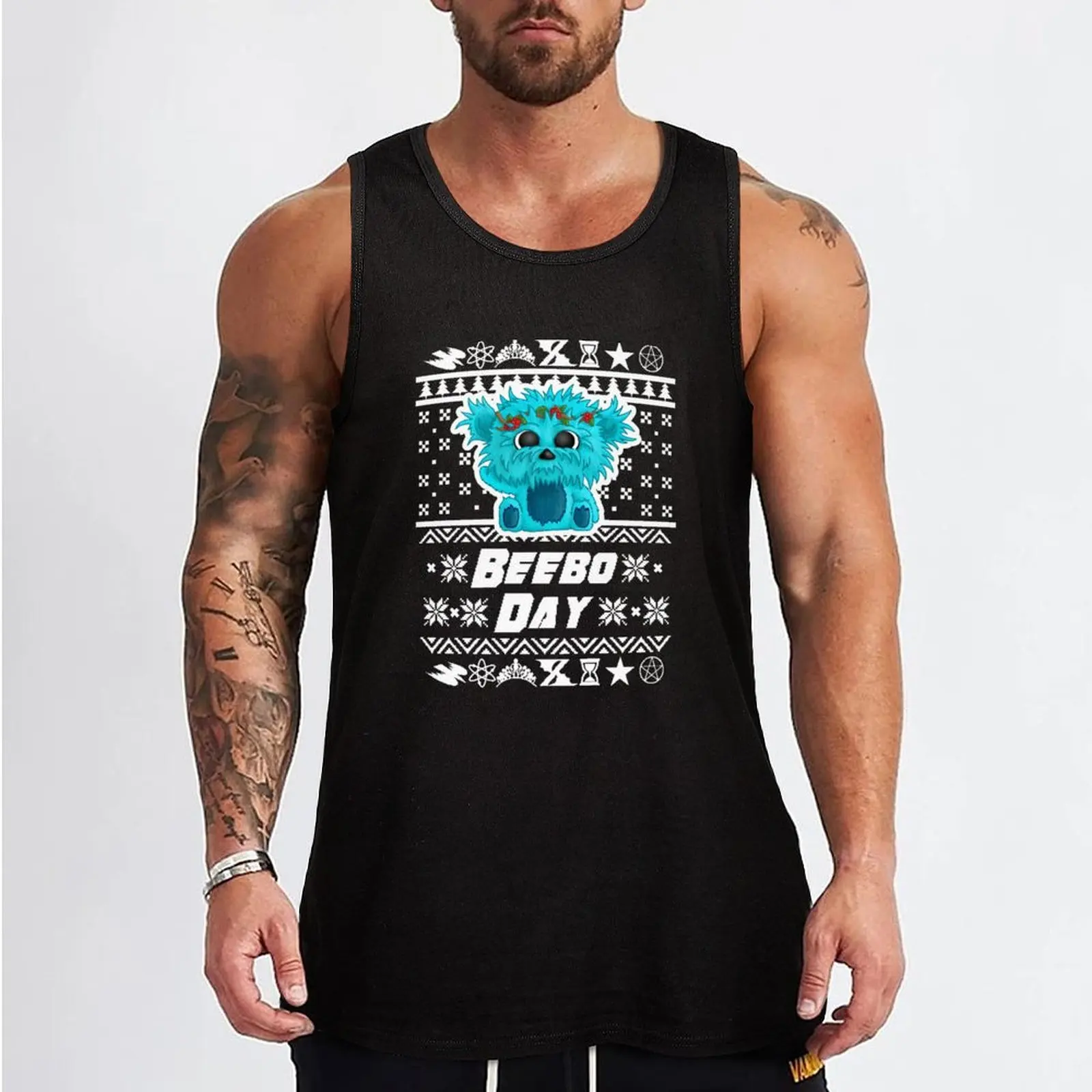 Ugly Beebo Day Sweater Tank Top plain t-shirt summer clothes for men