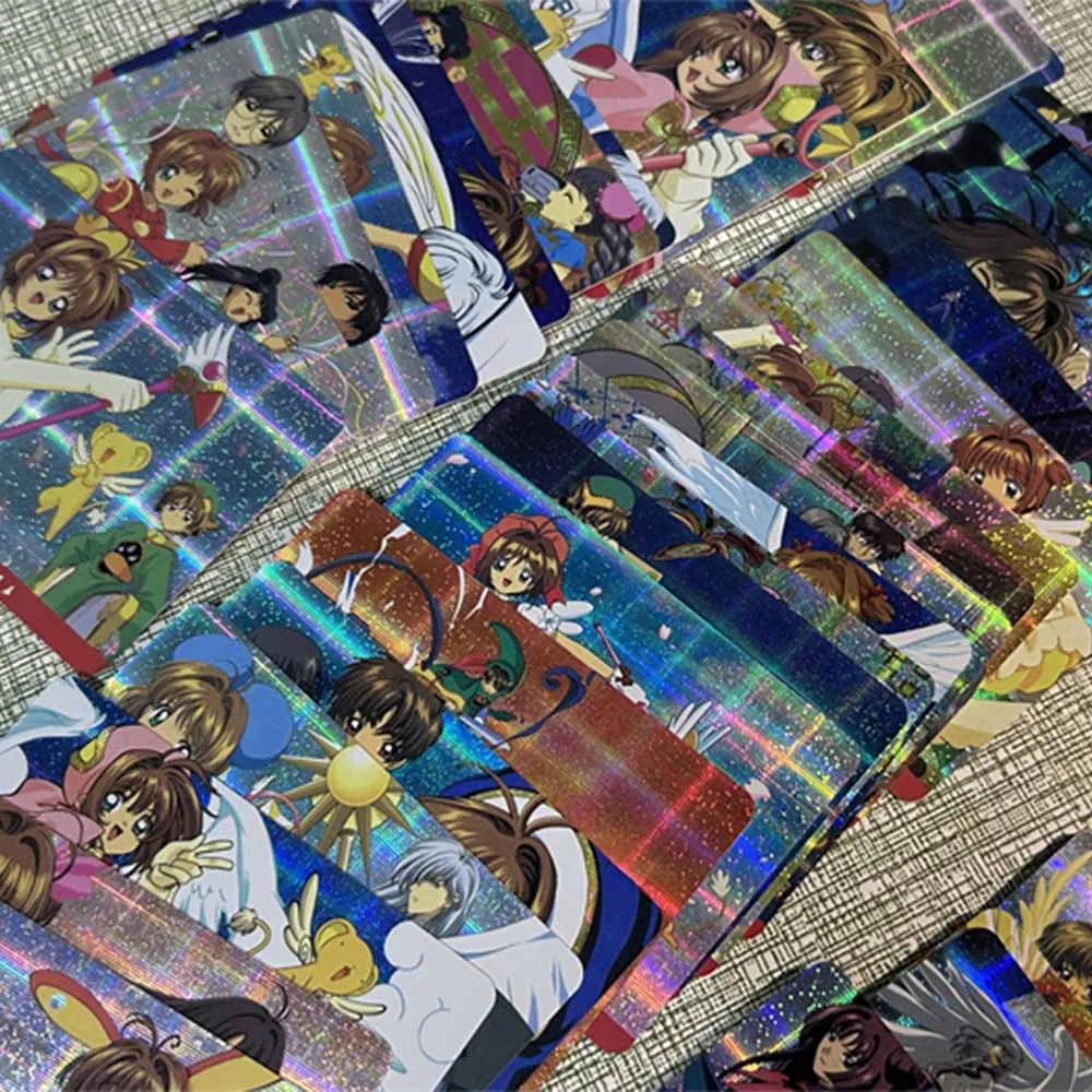 Cardcaptor Sakura Self-Made Series Set, Kinomoto, Sakhatcherberus, TV, Original Picture, Anime Collection Card, Holiday Gift, DIY, 45Pcs