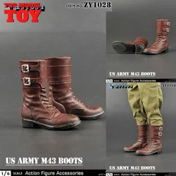 ZYTOYS ZY1028 1/6 US M43 Combat Boots Shoes Fit 12