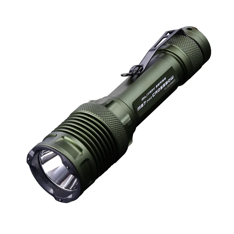 High Performance Tactical Flashlight 3700LM Rechargeable Torch by 21700 Battery for Hiking,Camping,Self Defense