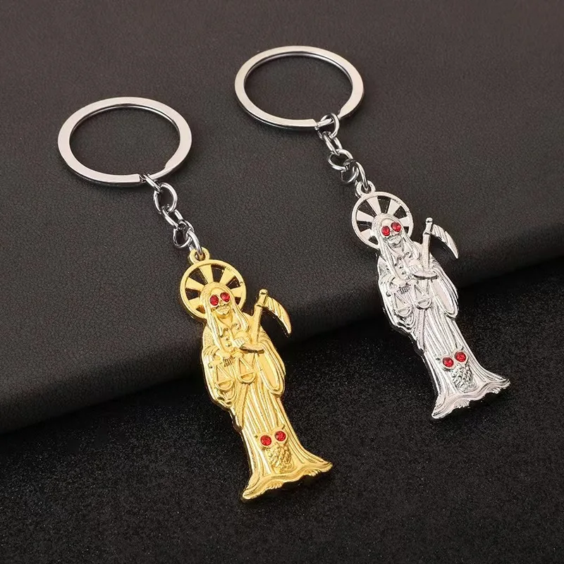 

Metal jewelry accessories keychain pendants skull sickles for men and women necklaces and pendants