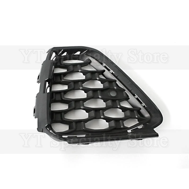 Kamshing Front Bumper Foglight Frame For Audi Q8 2024-2025 Sports Version Front Bumper Grille Foglamp Cover