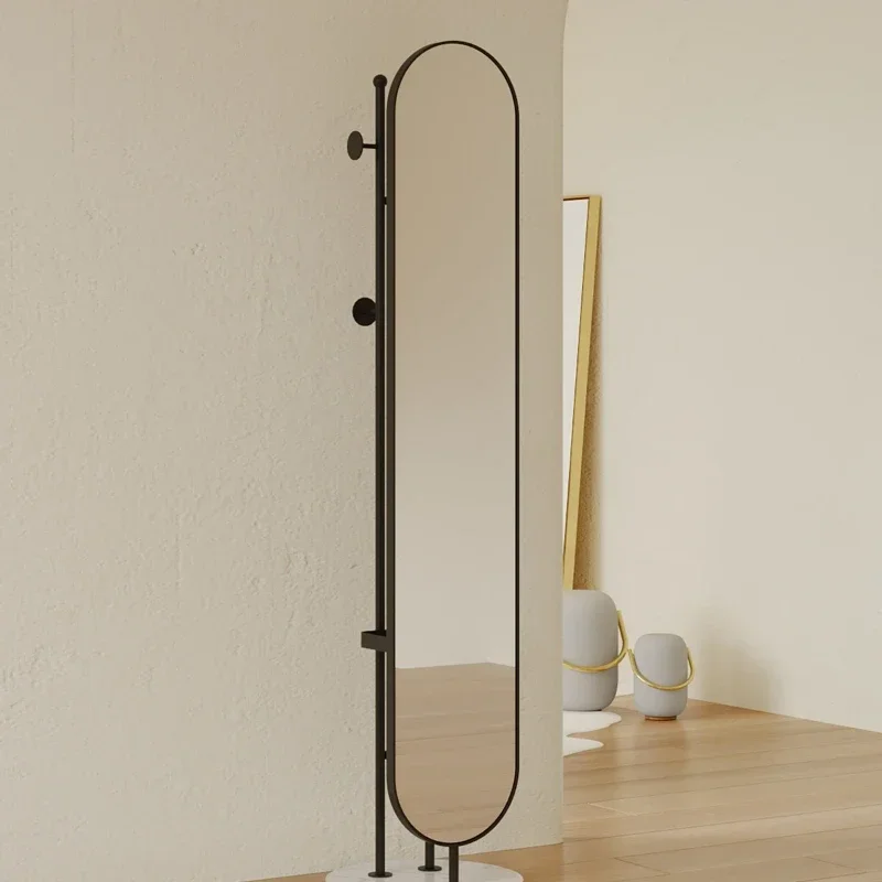 For Original design full-length mirror floor mirror rotating household simple clothes rack one luxury fitting