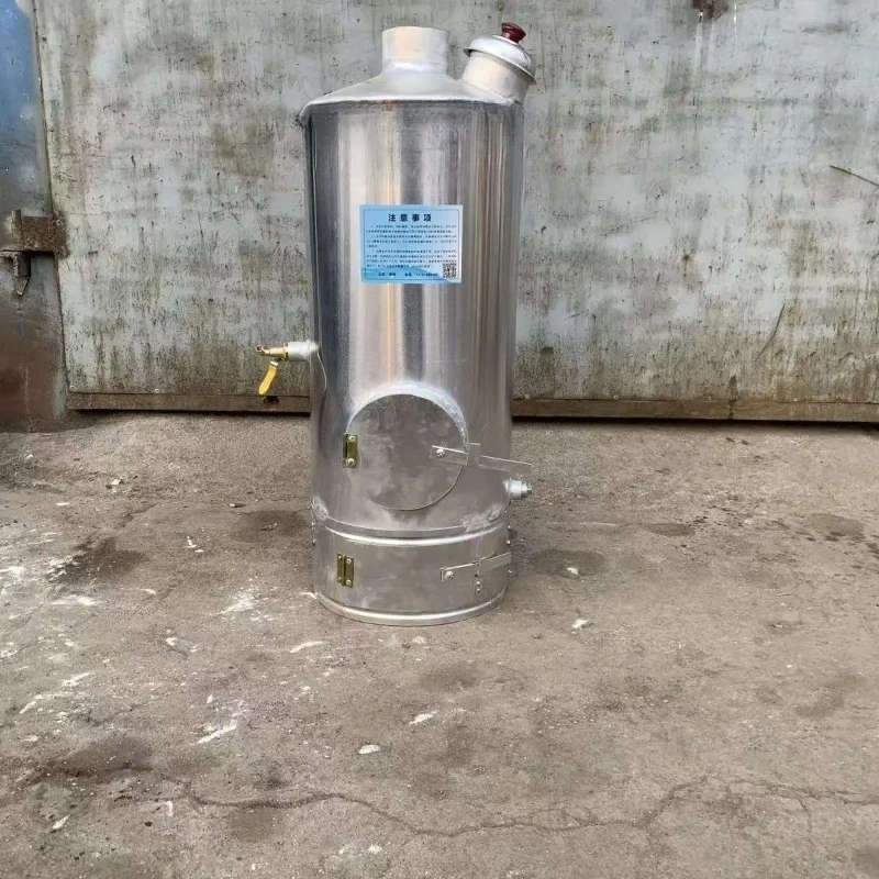 Outdoor water heater small boiler non-electric kettle water heater Aluminum household water heater tea stove wood stove o