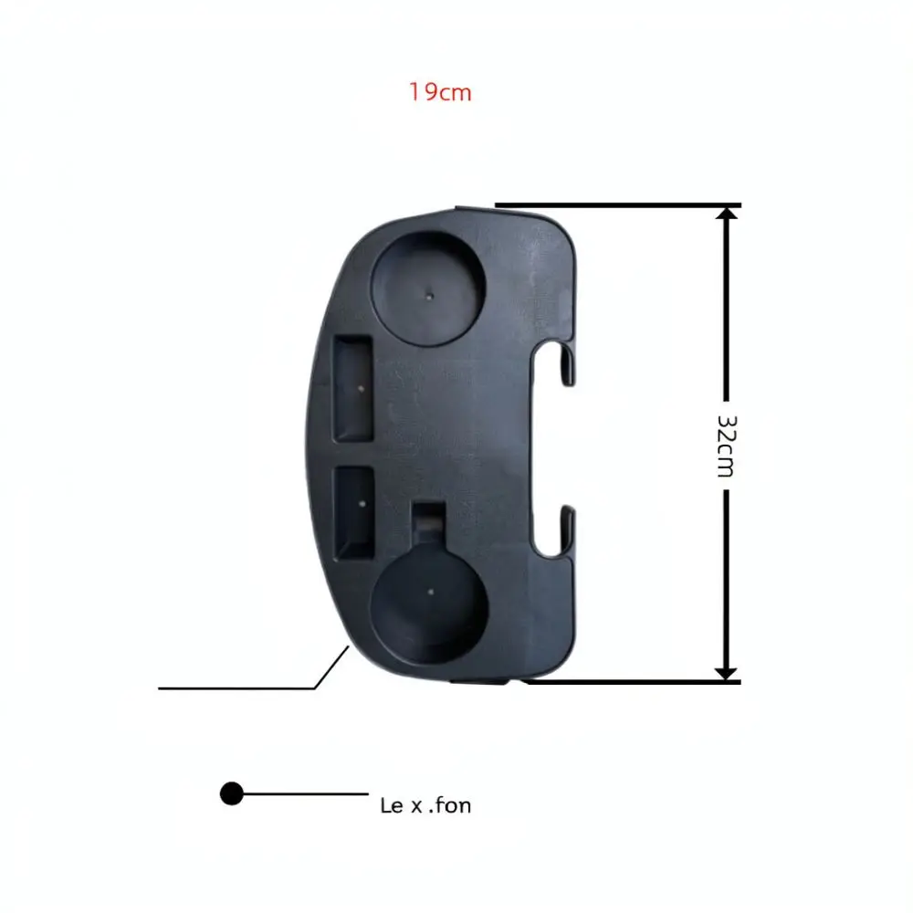 Foldable Lounge Chair Side Tray For Recliner Drink Cup Holder Plastic Storage Rack Outdoor Patio Seat Furniture Attachment