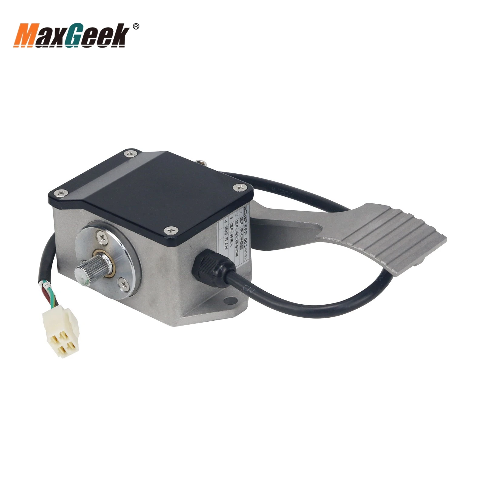 

Maxgeek EFP-001 (0-5K ohm) Electronic Accelerator Pedal High Quality Electronic Foot Pedal for Electric Vehicle