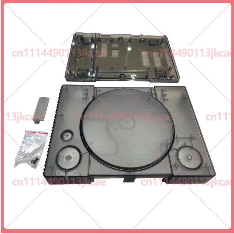 For Sony PS1 Brand New Transparent Shell, Multi-Color Replacement Housing for 5500/7000/7500/9000 Series Transparent black