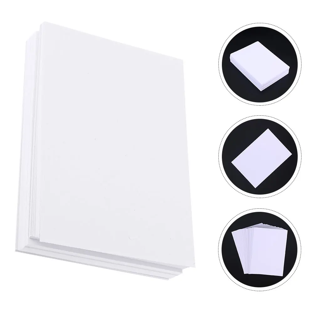 

100 Pcs Watercolor Paper for Painting Sketch Book Sketching Papers Thick