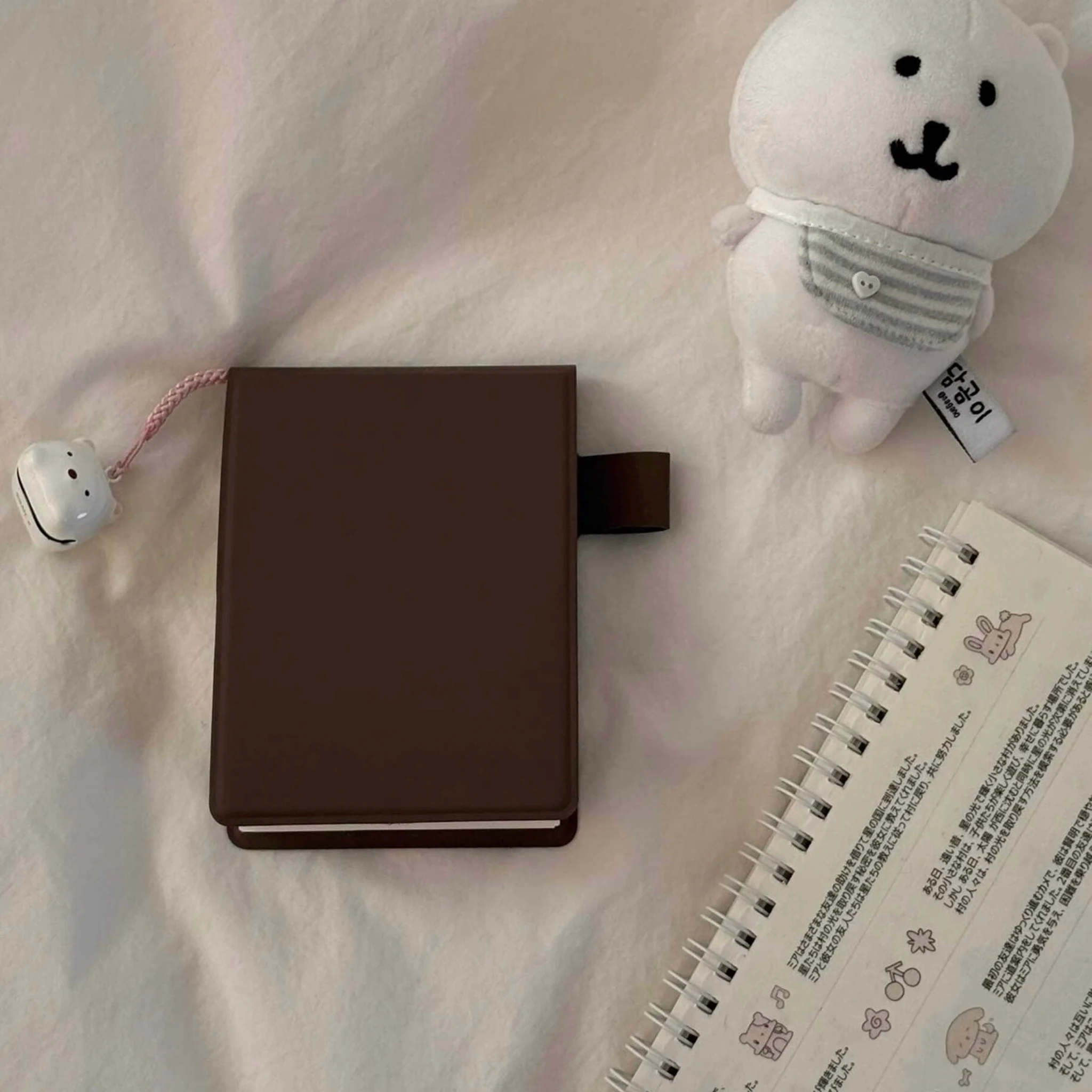 Ins Japanese Retro Diary Portable Pocket Notebook Mini Notebook Ins Style Simple Note Taking Small Student Notebook Cute Gift