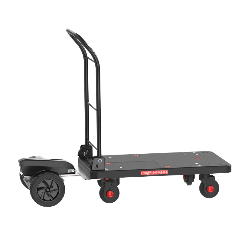 Battery Operated Wheel Motorized Dolly Stair Climber Electric Cargo Cart Portable Folding Stairs Transport Equipment Tool