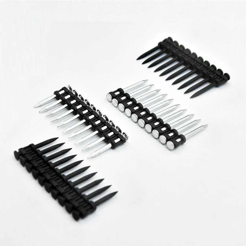 1000PCS Steel Nail 2.7*19/2.7*22/3.0*19/3.0*22/3.0*25/3.0*27mm Steel Nail Gas Nail Shooting Nail For Pneumatic GRS40 Nail Gun