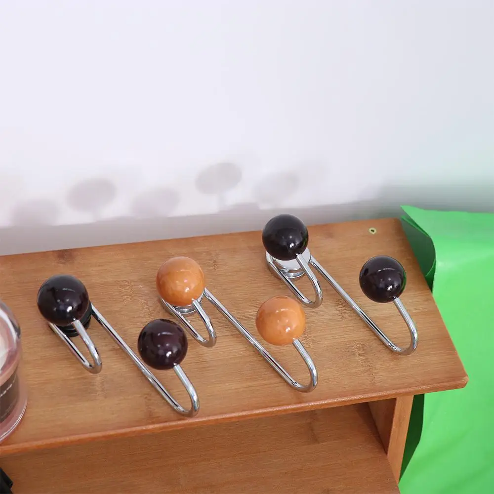 

Магнитные настенные крючки без перфорации, декоративные мощные магнитные крючки на холодильник, бесследная настенная дверная магнитная вешалка для кухни