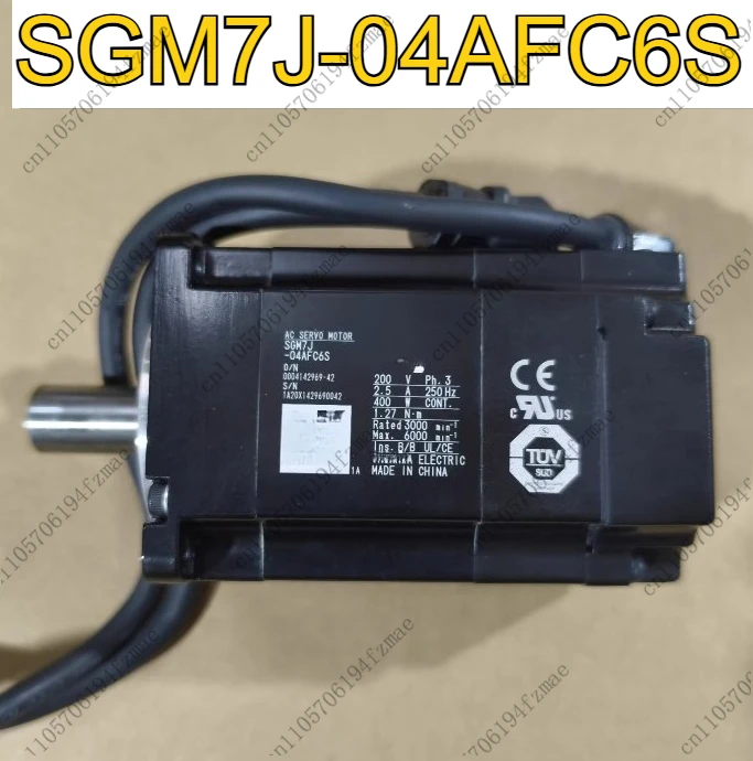 Accessories Seven Series Motor SGM7J-04AFC6S Function Normal