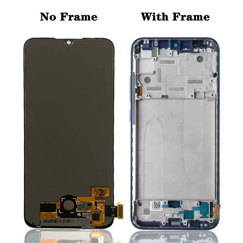 Wyświetlacz AMOLED 6.09 cala CC9e LCD do Xiaomi A3 CC9E, ekran dotykowy z digitizerem i czytnikiem linii papilarnych do Xiaomi Mi A3 MiA3 LCD — zdjęcie produktu 4