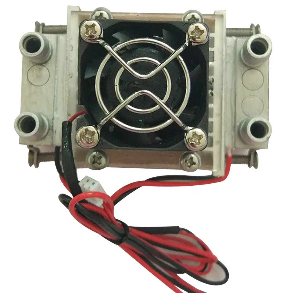 1PCS Diy 120w Tec Peltier Semiconductor Refrigerator Water Cooling Air Conditioning Mechanism For Cooling And Fan Hot