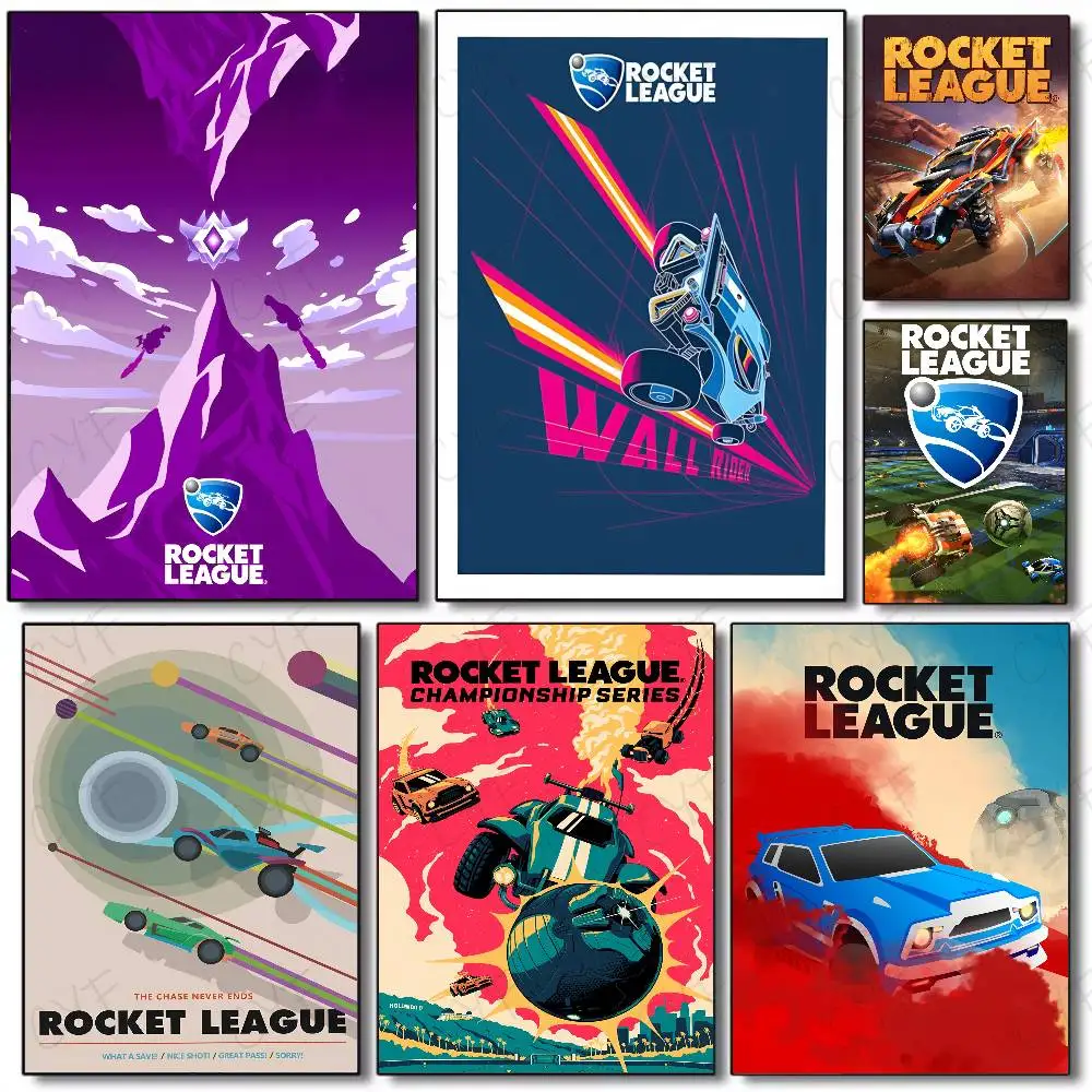 game R-Rocket L-League Poster HD art sticky wall waterproof home living room bedroom bar aesthetic decoration