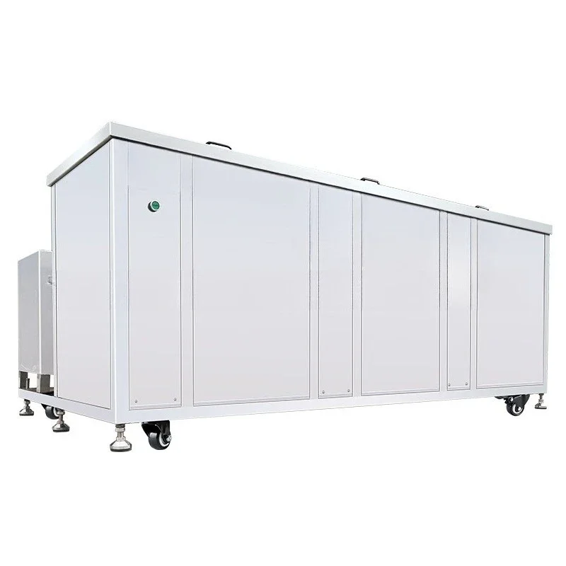 OEMThree-tank filter circulating ultrasonic cleaning machine with drying industrial multi-tank ultrasonic cleaning equipment