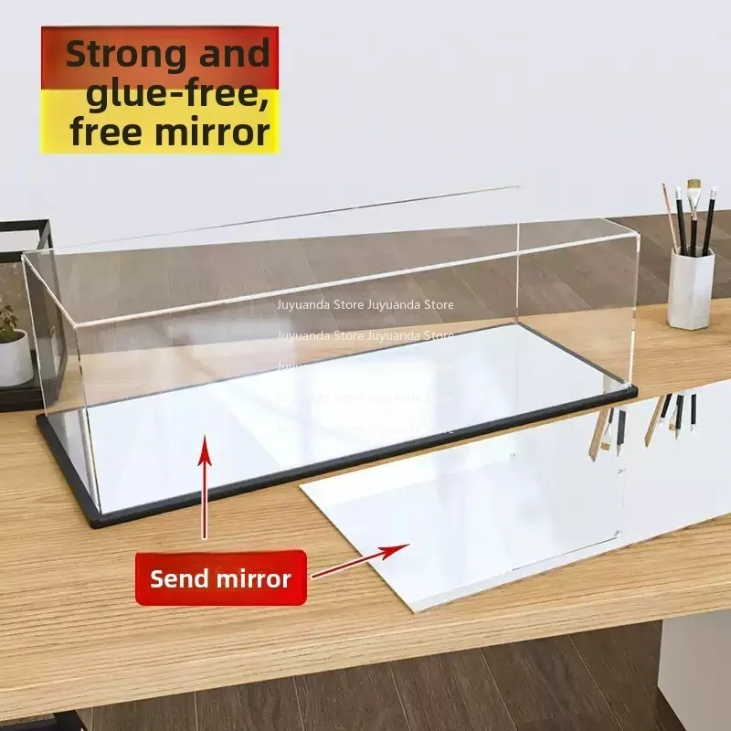Display Box Building Block Transparent Dust Cover for 10294 Titanic Model Doll Acrylic