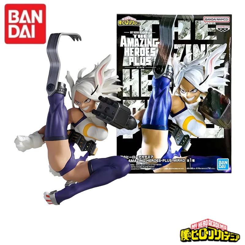 

В наличии оригинальная фигурка Bandai Banpresto y Hero Academy 16 см Mirko, аниме-фигурка, коллекции игрушек, подарки