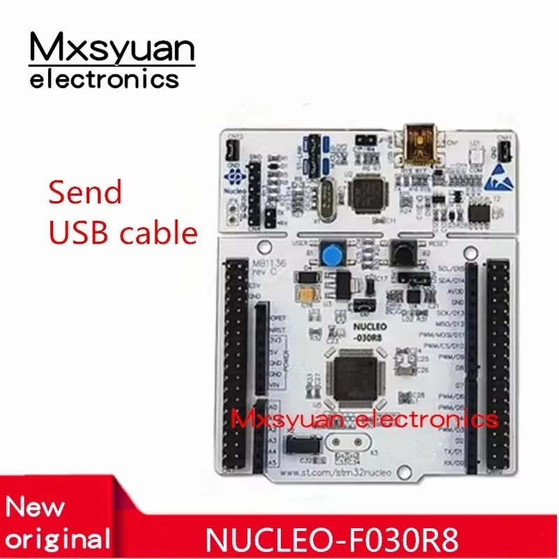 100% New Original NUCLEO-F030R8 STM32F030R8 STM32F030 Nucleo-64 Development