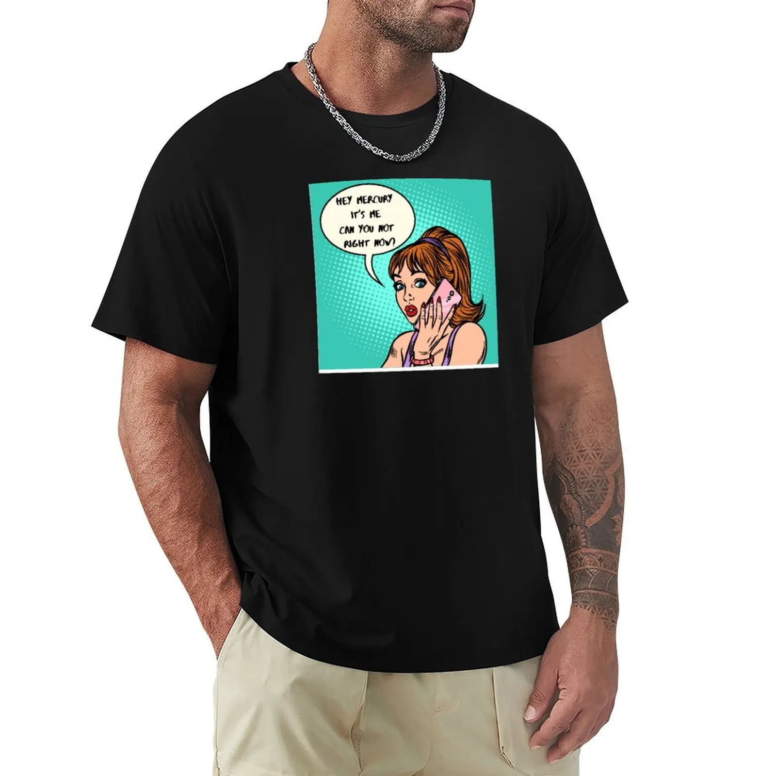 Mercury retrograde T-Shirt Graphic Print Short Sleeve T-Shirt