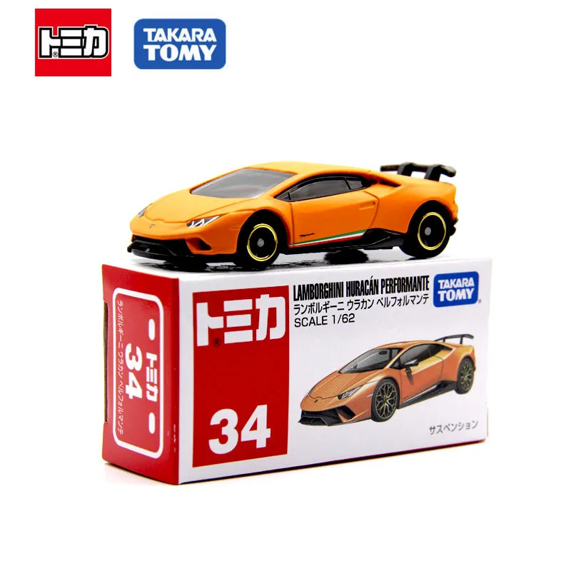 Tomy-Domeika Alloy Car Model Toy para Meninos, Lamborgy, Mercedes Benz, GTR Sports Car