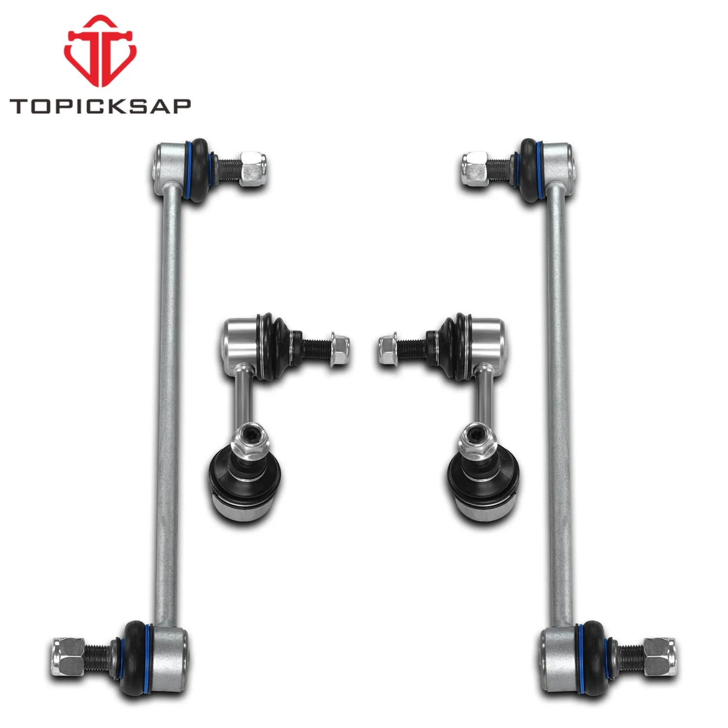 TOPICKSAP 4Pcs Front Rear Sway Bar Link for Honda CR-V 2WD/4WD 2007-2016 K750297 K750156 K750151