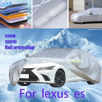 For Lexus es Outdoor cotton thickened awning car Anti Hail protection snow awning waterproof dust covers