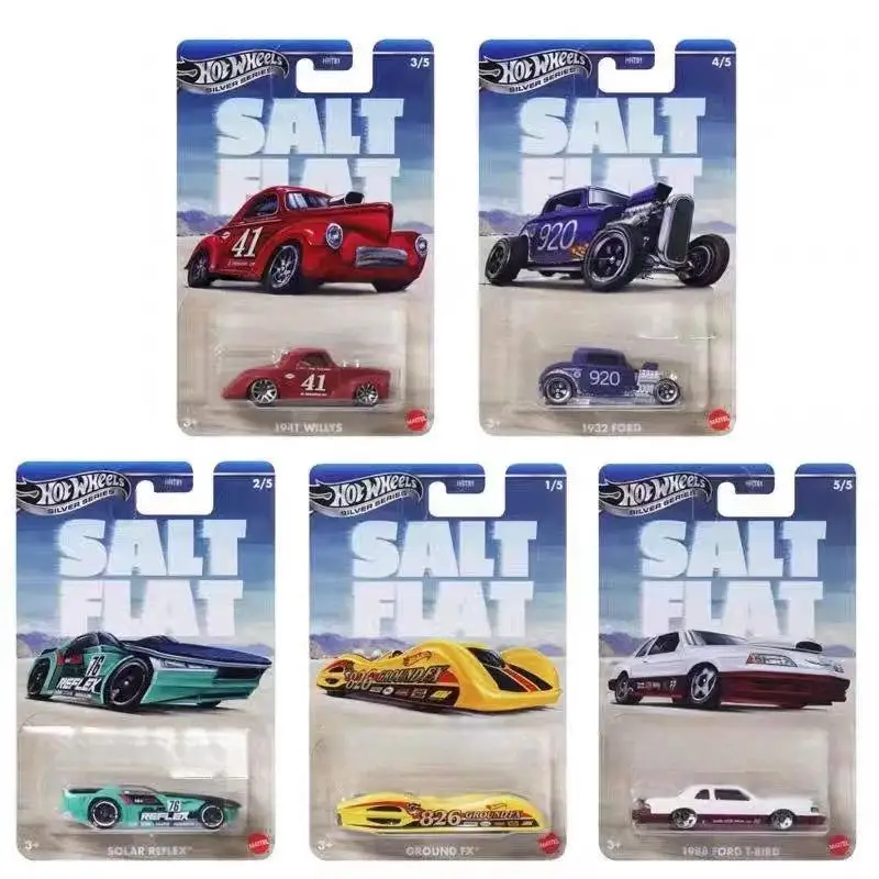 

Hot Wheels Ретро Salt Flats Гоночный автомобиль Ford Willis Модель из сплава Игрушка для коллекции и подарка Линейное ускорение Игровой автомобиль
