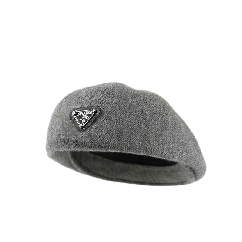 New Spring & Autumn Fine Kangaroo Beret for Men & Women - British Retro Style Casual Winter Wool Hat That\'s Foldable.