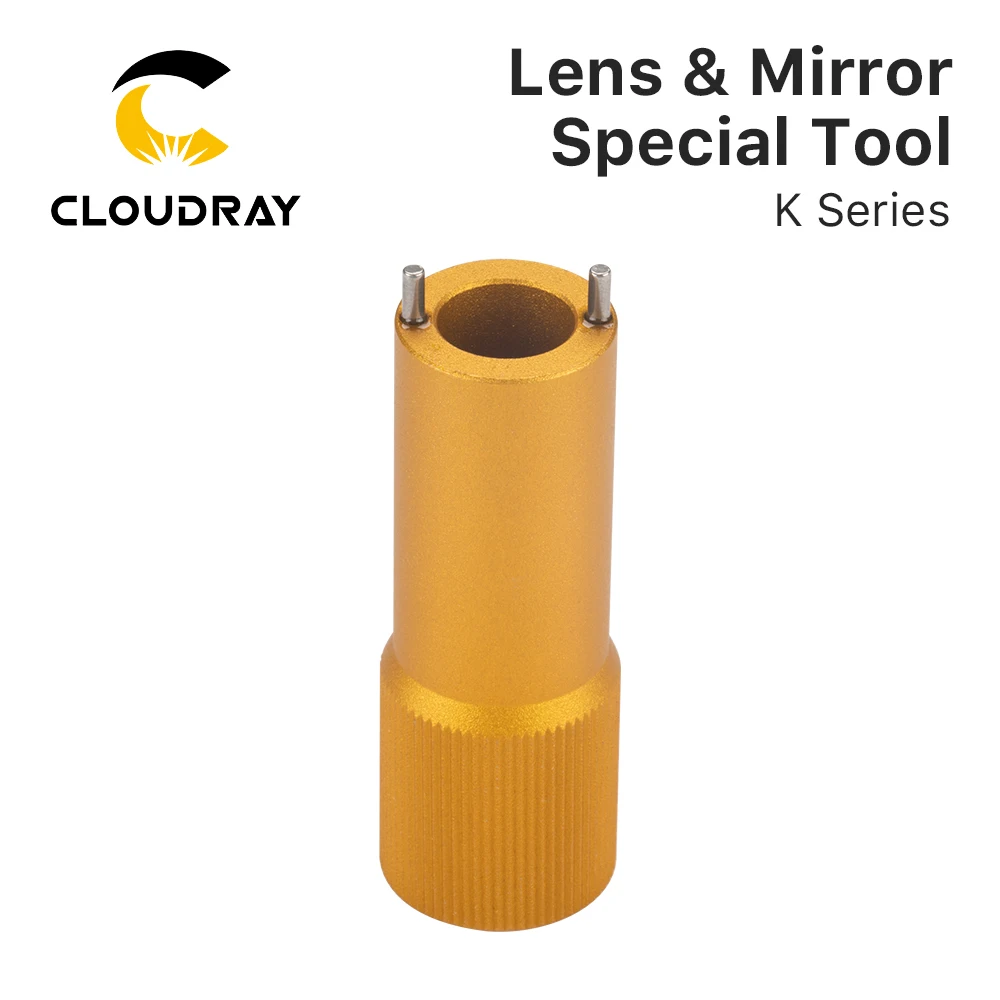 Insteekgereedschap voor het verwijderen van Cloudray-lens en spiegels Voor de K-serie Installeren van lensbuisborgmoer en reflectorspiegel