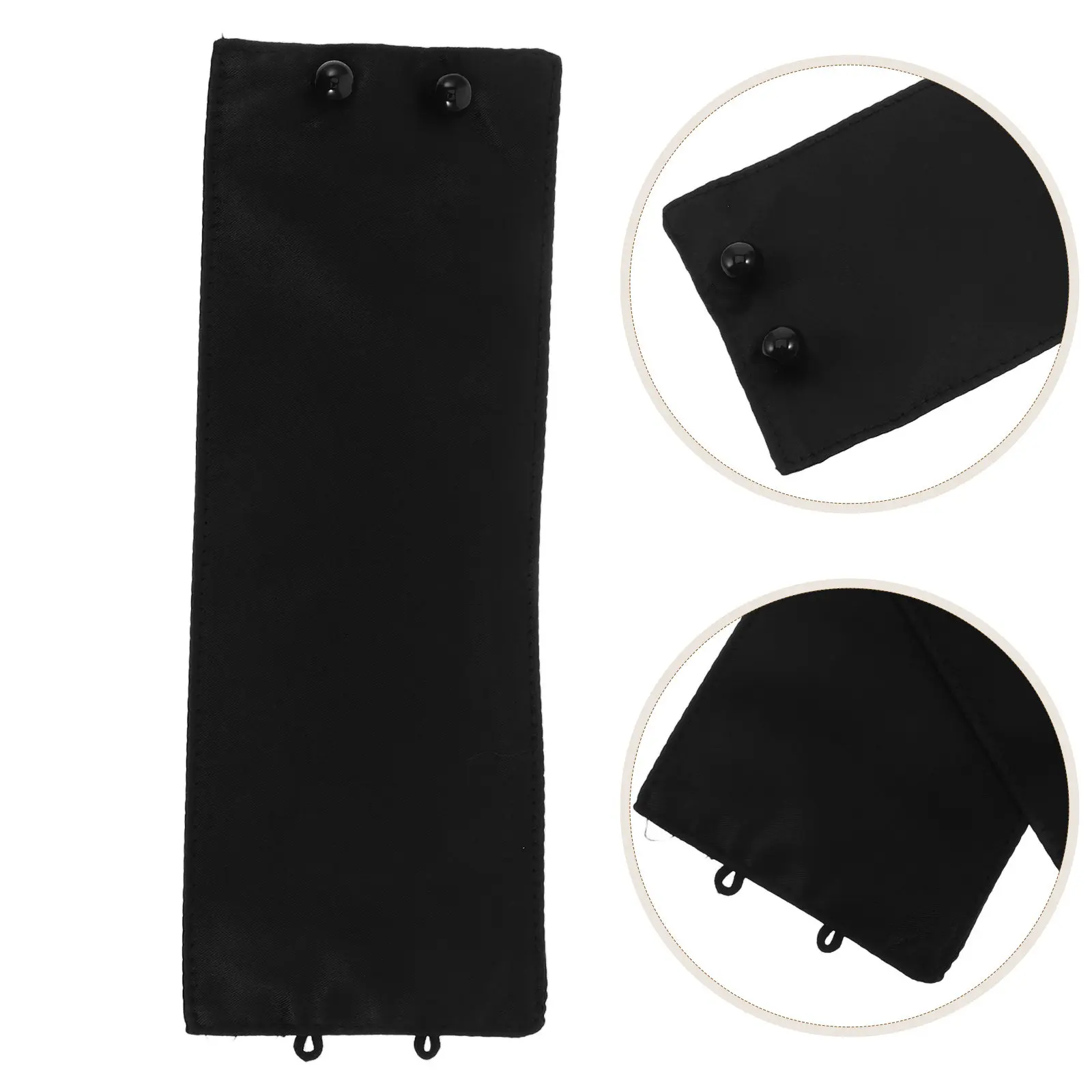1Pair Decorative Sleeve Cuffs Elegant Detachable Cuff Sleeves for Sweaters Blouses Coats Polyester Fake Shirt Cuff Accessories