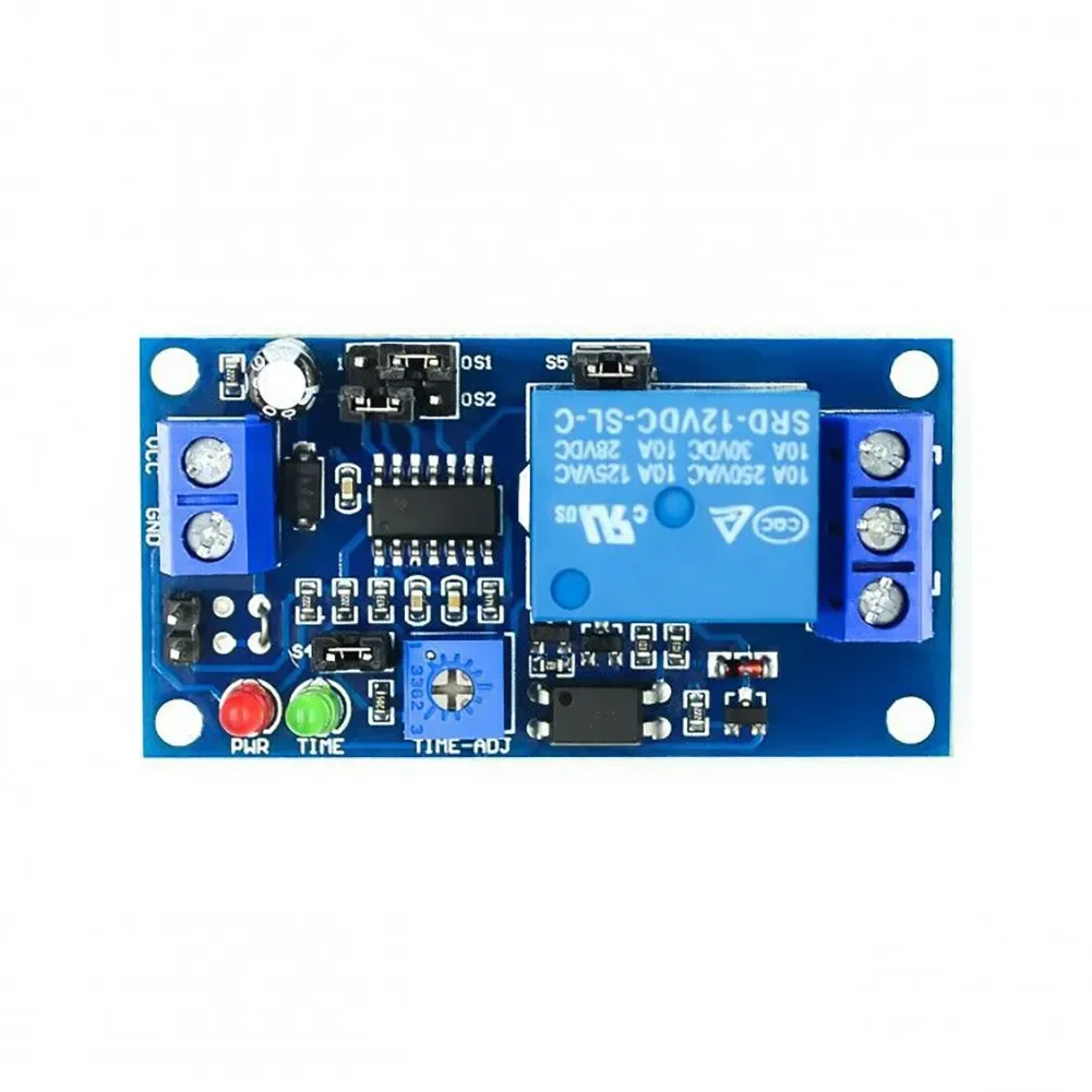 Hot New Vibration Alarm Module 12V Normally Open Trigger Delay Relay Delay Circuit Module Pcs Delay Hot New Relay Sale Turn 1 DC