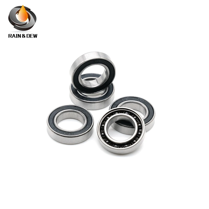 

Bearings 6801 RS CB ( 1 PC ) 12*21*5mm Bearing Steel Rings With Si3N4 Ceramic Balls Bearing 6801 6801RS