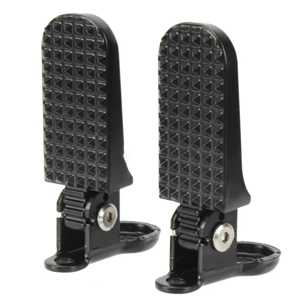 

Anti Slip Pedal Bicycle Rear Footrest For Safe Riding Compression Resistance Aluminum Alloy Anti Slip Pattern For Electric Bikes