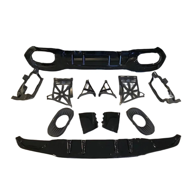 A35 Style Rear Diffuser for W177 Hatchback 2019-2022