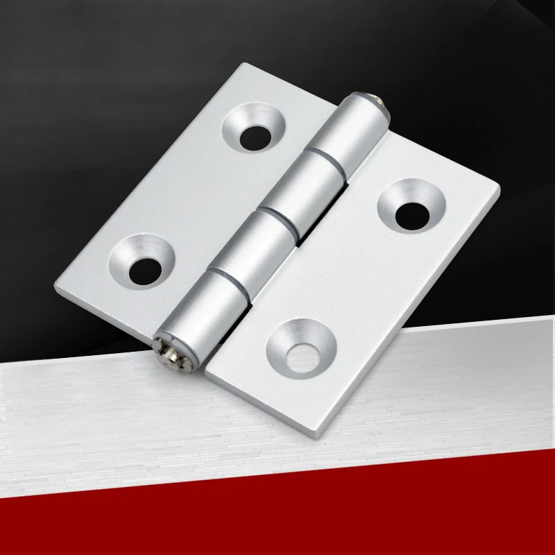 

Hinge Aluminum Alloy Soundproof And Dustproof Hardware Universal Distribution Box Cabinet Door Hinge 63 * 62 * 3.5