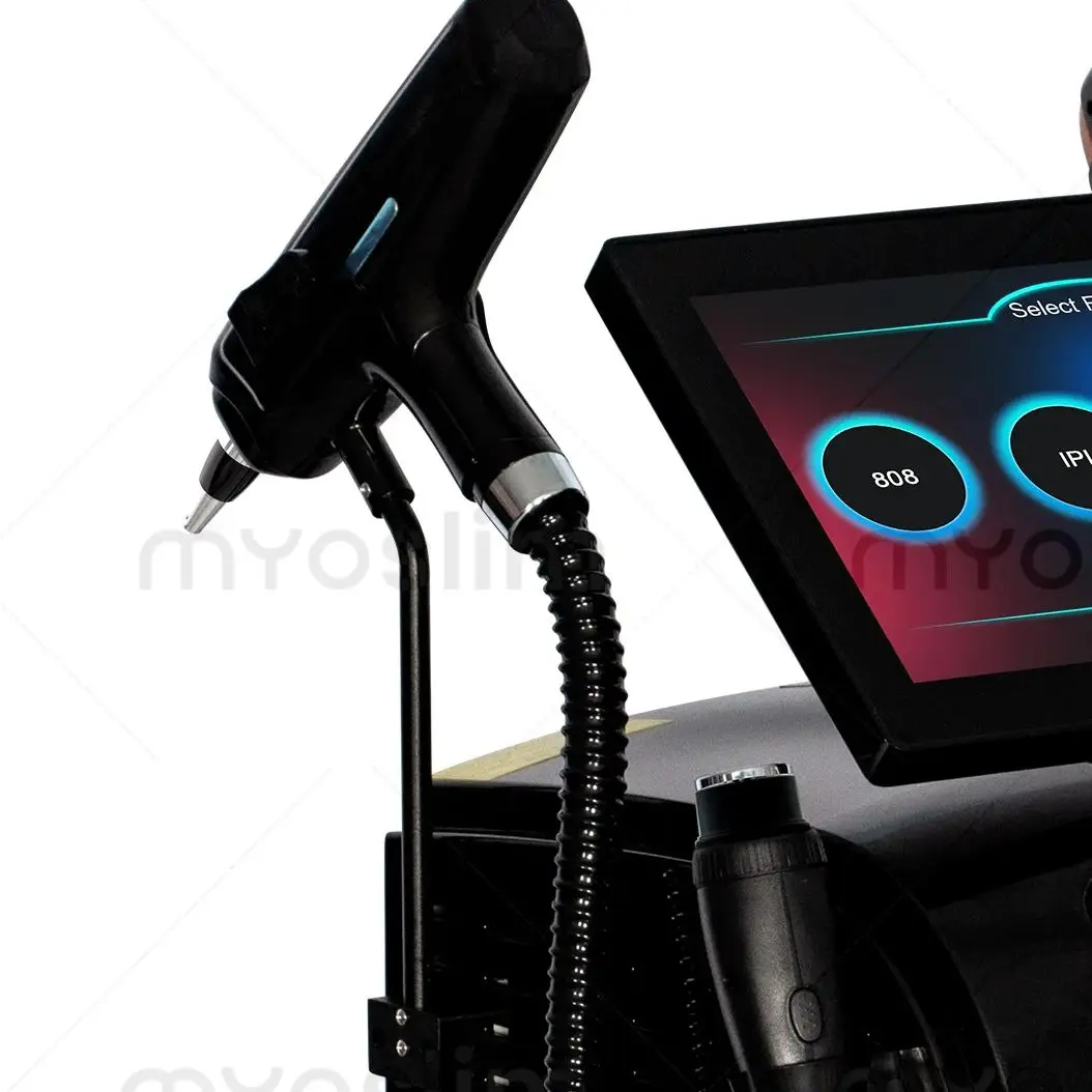 

Многофункциональный аппарат для косметологии 4-в-1: диодный лазер 808 нм, пикосекундный лазер, RF-лифтинг для перманентного удаления волос, удаления татуировок и лифтинга кожи